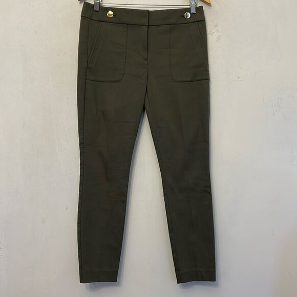 Loft hunter green Marisa fit pants Size 6 EUC - Picture 1 of 8